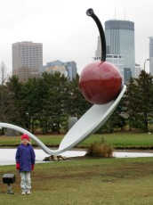 Cherry and Spoon - Walker Sculpture Garden