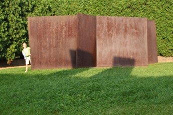 Mykala at the Walker Sculpture Garden