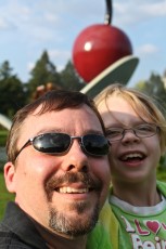 Mykala and I at the Walker Sculpture Garden