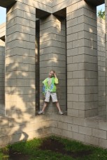 Mykala at the Walker Sculpture Garden