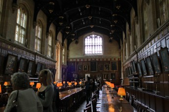 The inspiration for the dining hall in Harry Potter