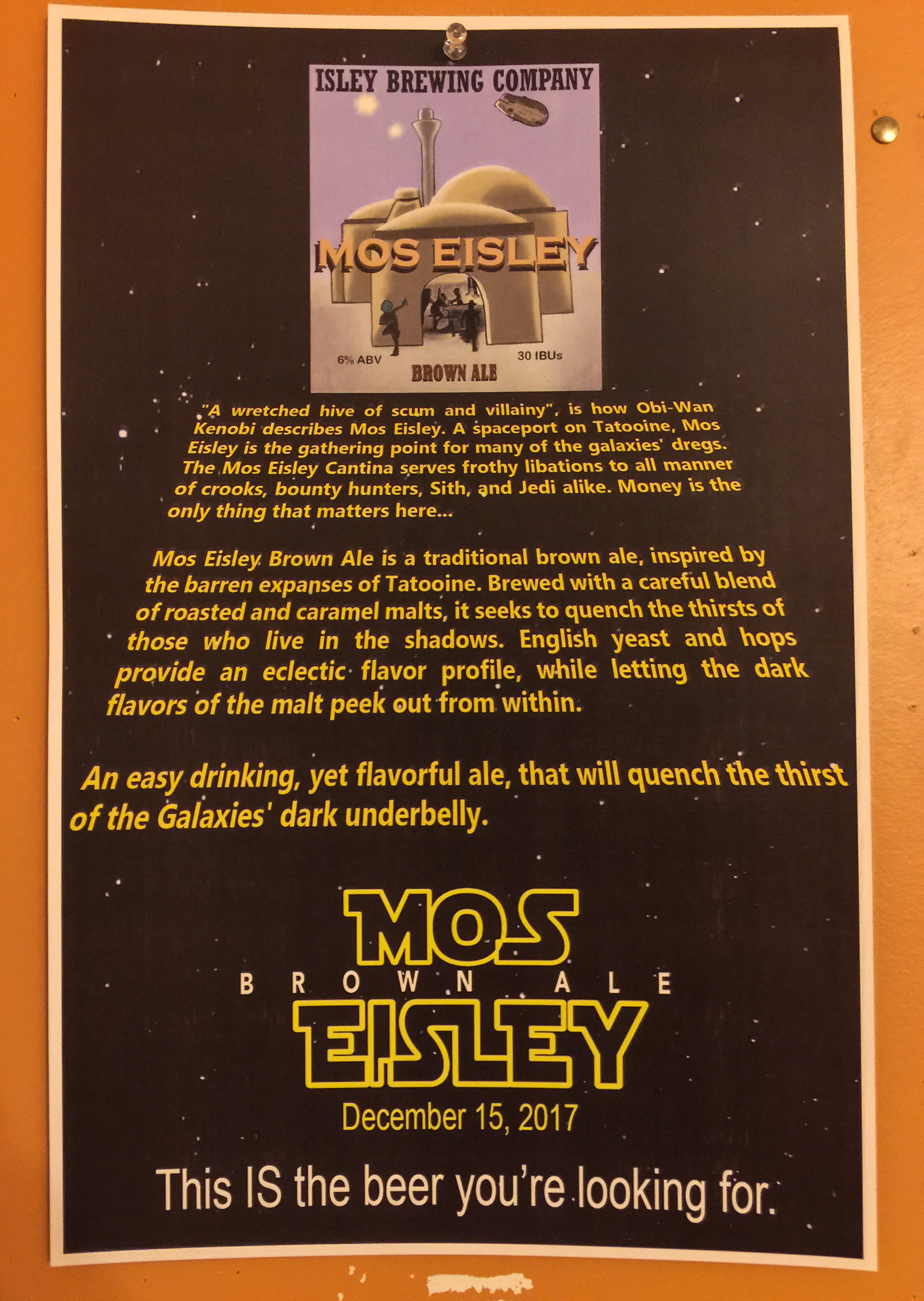 This is the beer you are looking for