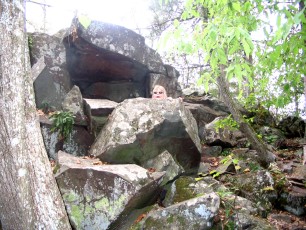 Mykala - Peeking From a Rock Ledge