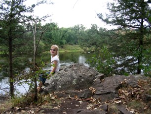 Mykala - Sitting on a Rock