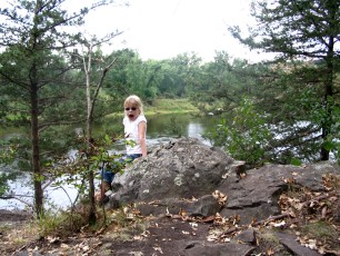 Mykala - Sitting on a Rock