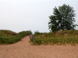 Sand dune at Park Point