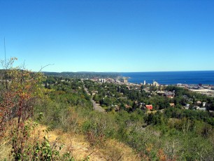 A view of Duluth from Enger Park