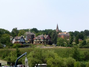 A view from the Madeline Island Ferry