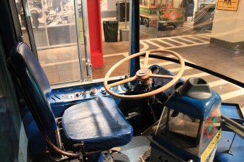 A bus steering wheel - this was for Corinne...