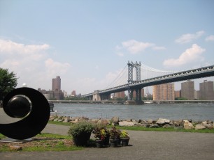 A view of the Manhattan Bridge