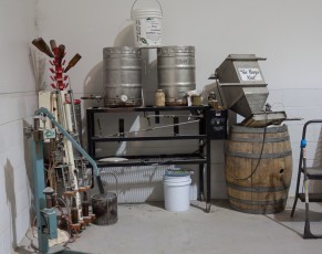 The original equipment that started Dogfish Head Brewery.