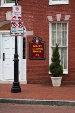 The Robert Johnson House, this is where we stayed while in Annapolis.