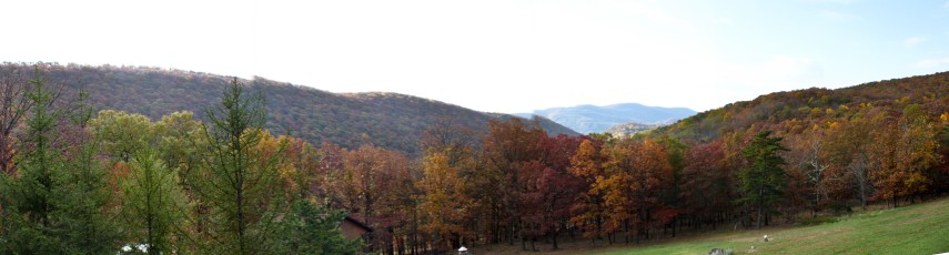 Panoramic view from the Inn