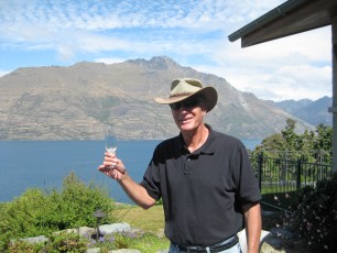 Lou welcoming us to New Zealand