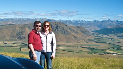 Photo op from Nevis Road