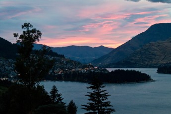 Queenstown at dawn