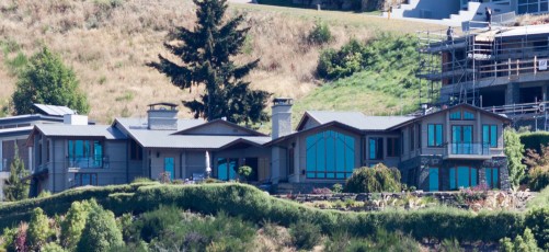 The house as seen from the Earnslaw