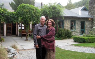 Celebrating Lou and Debi’s 21st anniversary at Gantley’s restaurant