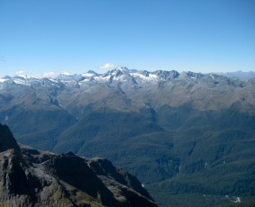 on the way to Milford Sound