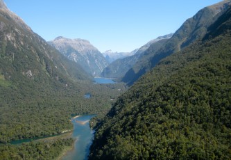 on the way to Milford Sound