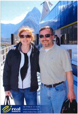 We paid $35 NZD for this picture taken as we were getting on the tour boat