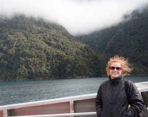 It was pretty windy on Milford Sound