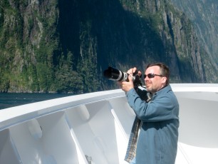 This is what Greg looked like a lot of the trip