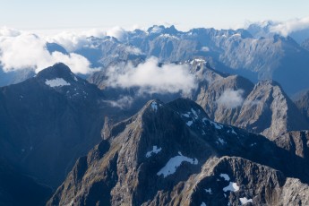 from the plane back from Milford Sound