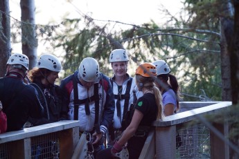 including 6 Russians, a translator, a couple from Alexandria, VA and Corinne
