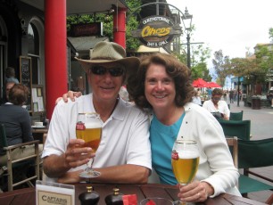 Lunch out on our last day