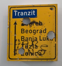 Sarajevo Road Sign