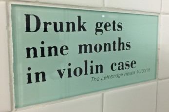 Bathroom Headline