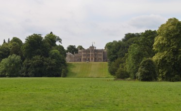 A view of Rousham from the road